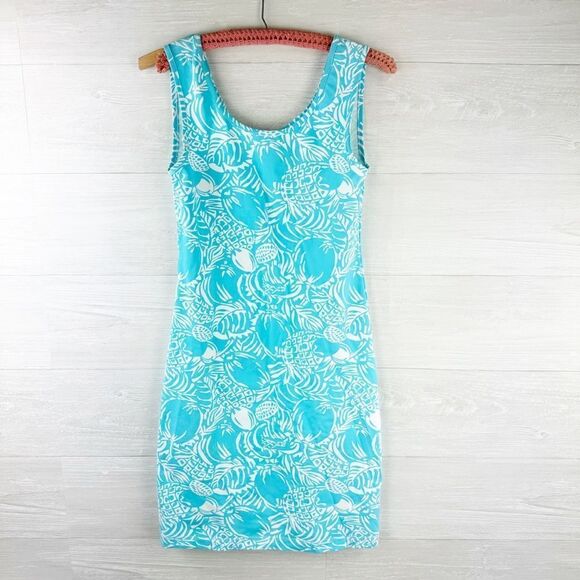 Persifor Smitty Floral Fruit Scoop Neck Tank Dress - Picture 4 of 6